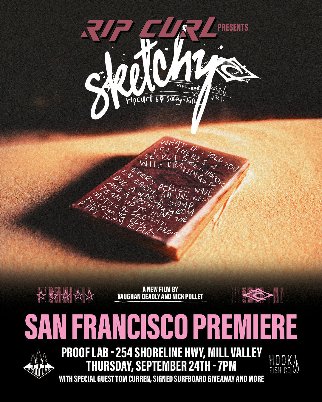 Rip Curl Surf Film + Tom Curren ~ Thrs. 9/24
