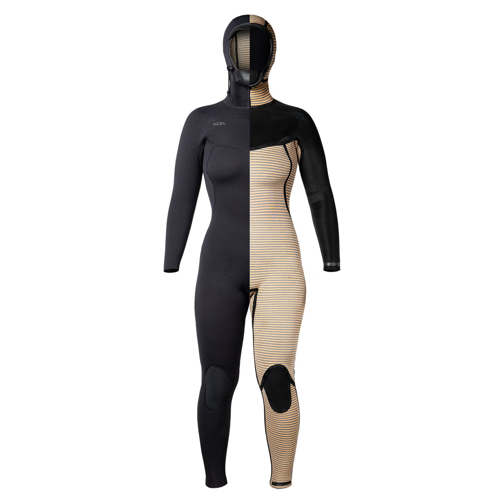 Women's Comp+ Hooded Full Wetsuit 5/4mm