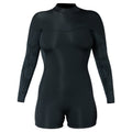 Women's Axis Long Sleeve Back Zip Boy Short Spring Wetsuit 2mm