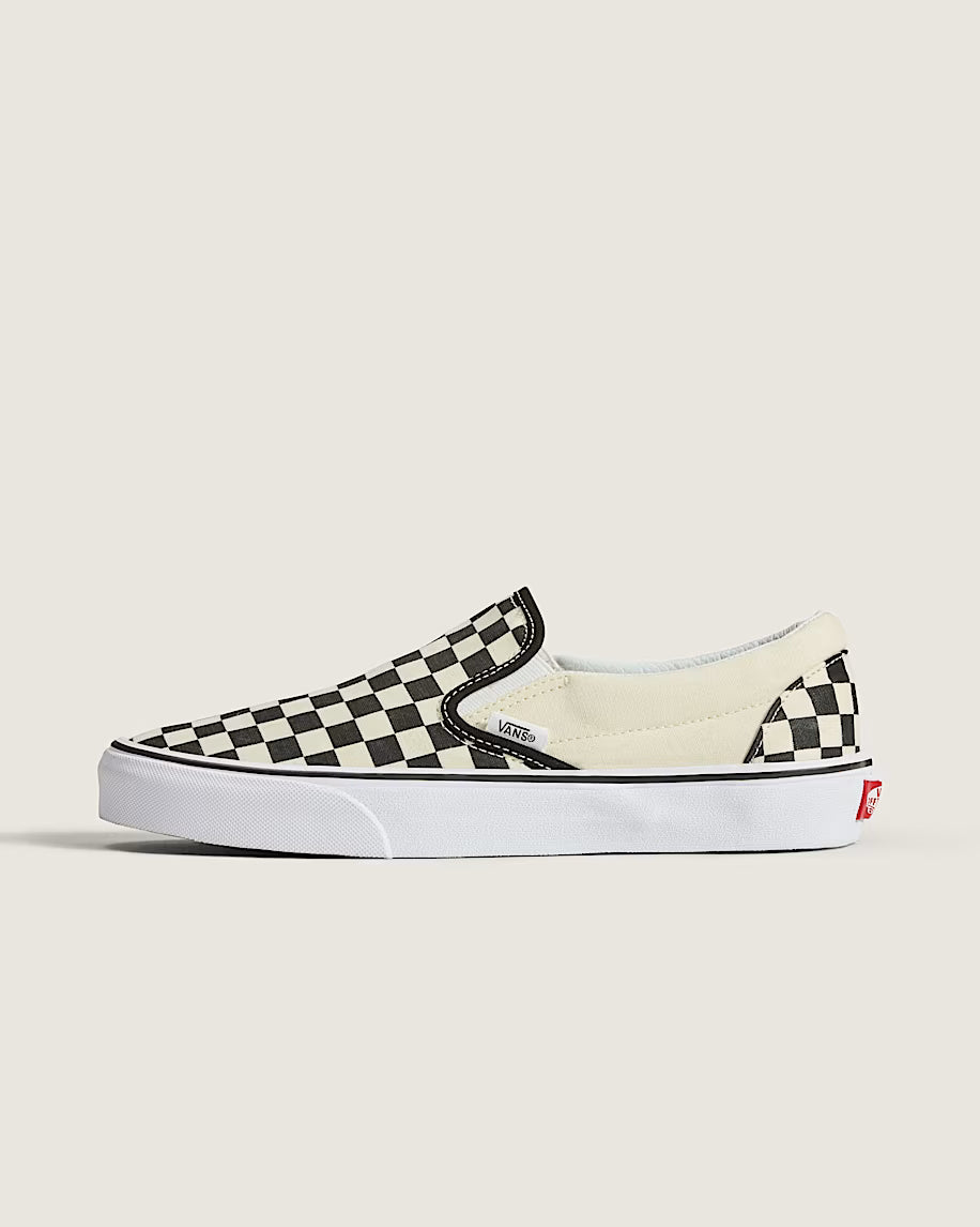 Vans Classic Slip-On ((Checkered) Black/White)
