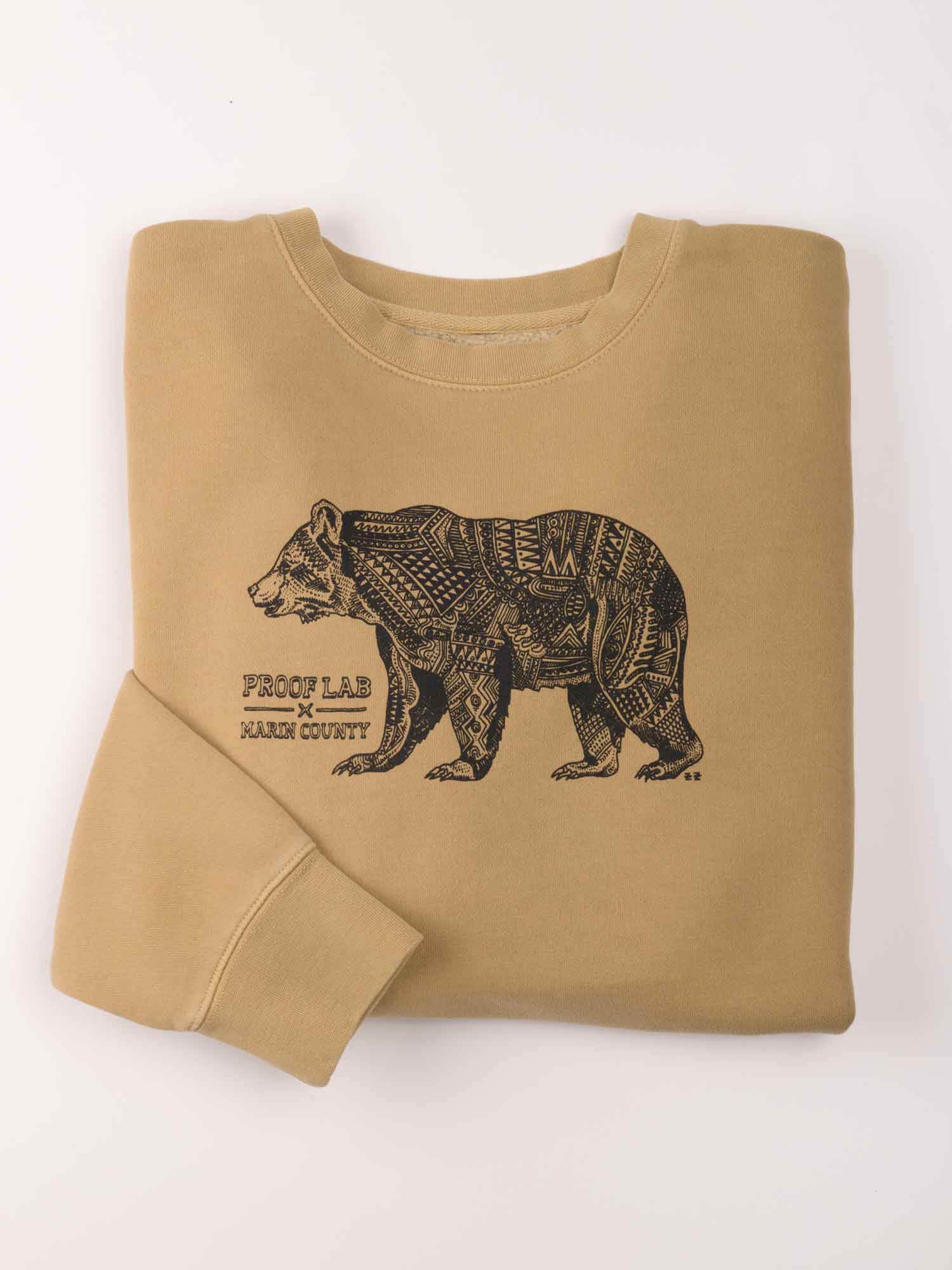 Proof Lab Zio Bear Midweight Crewneck Sweatshirt