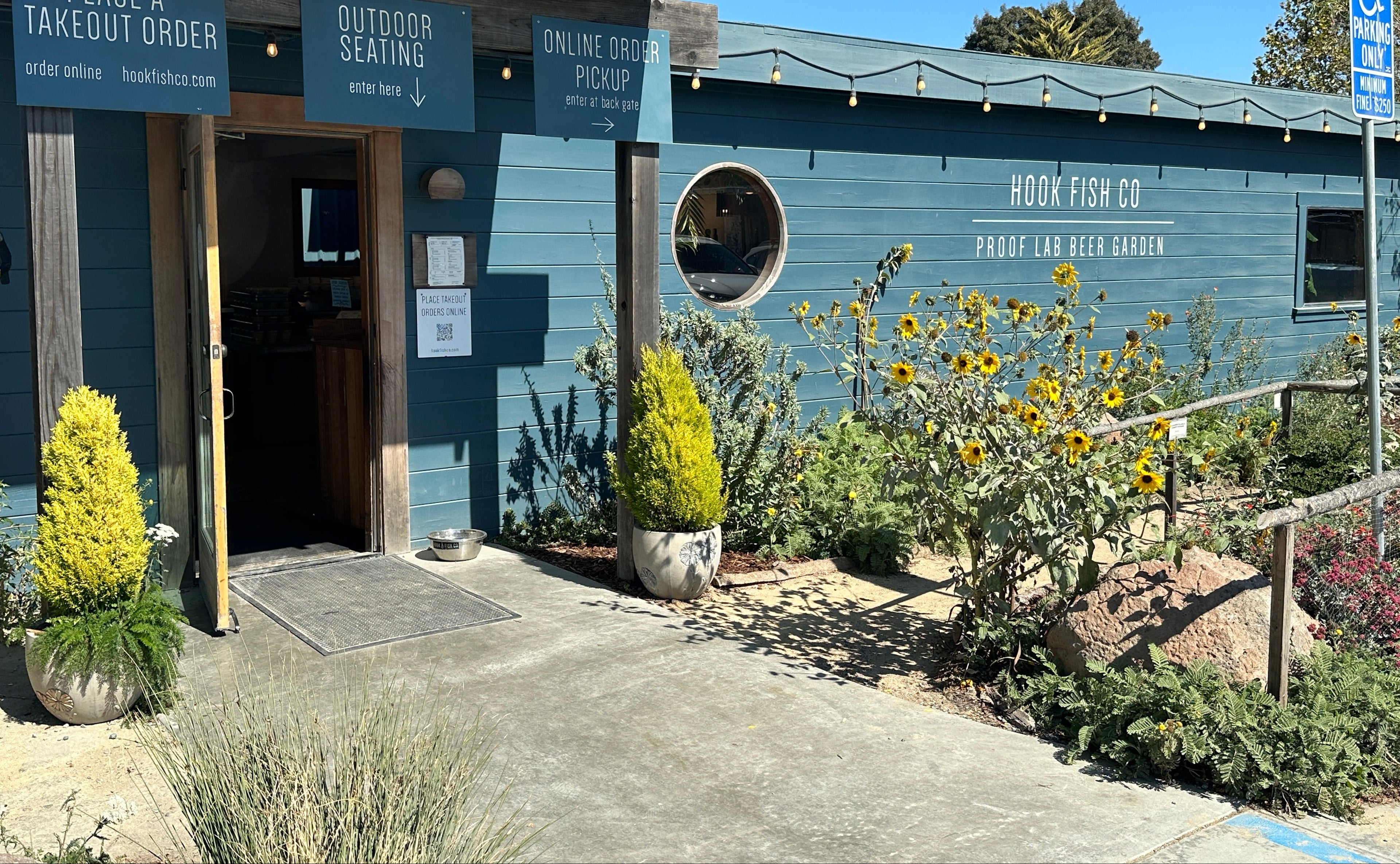 Hook Fish Co at Proof Lab Beer Garden Hook Fish Co at Proof Lab Beer Garden