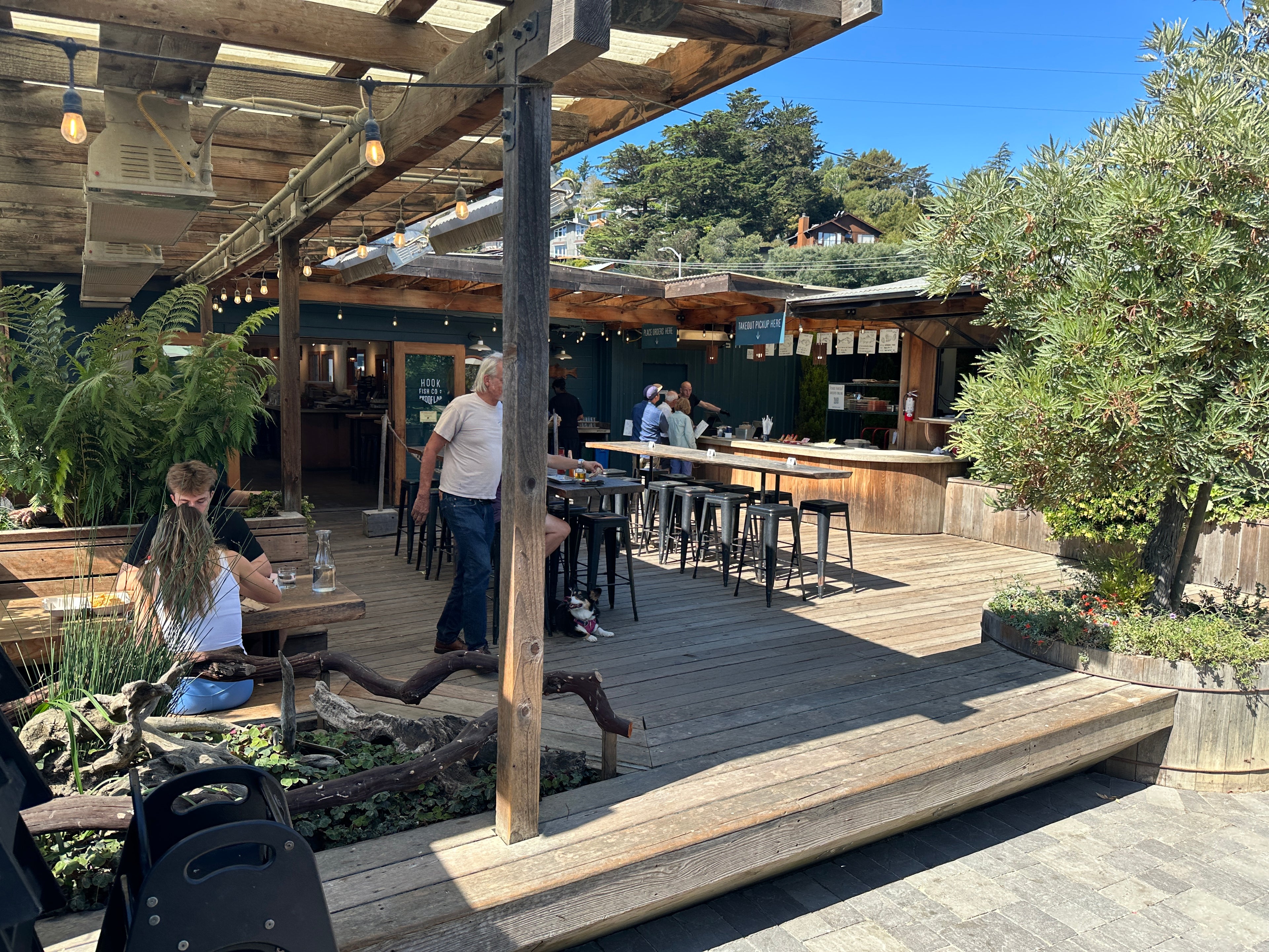 Hook Fish Co at Proof Lab Beer Garden Hook Fish Co at Proof Lab Beer Garden