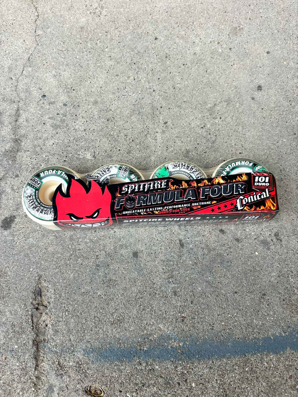 Spitfire Formula Four 101 Conical Skate Wheels