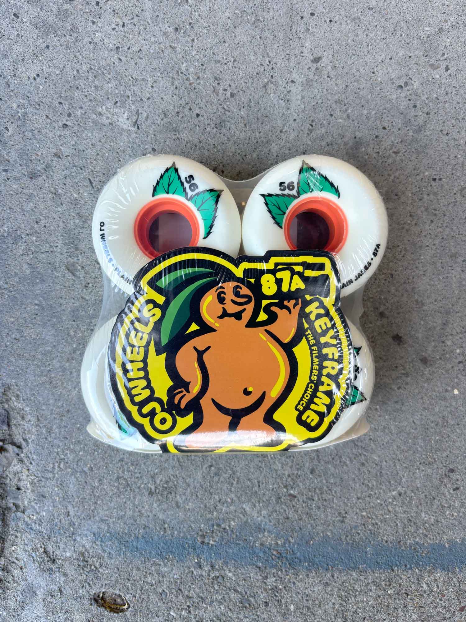 OJ Wheels Plain Jane Keyframe 87A Skate Wheels