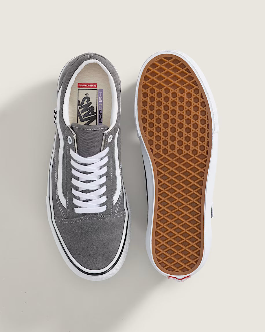 Vans Skate Old Skool (PEWTER/WHITE)