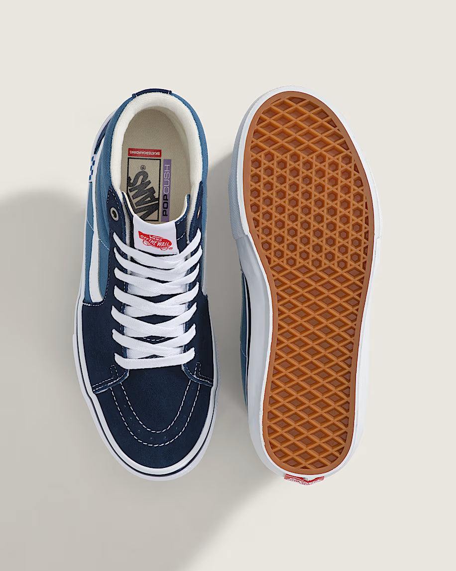 Vans Skate Sk8-Hi (NAVY/WHITE)