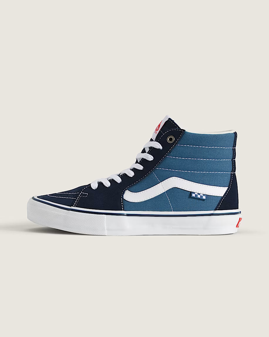 Vans Skate Sk8-Hi (NAVY/WHITE)