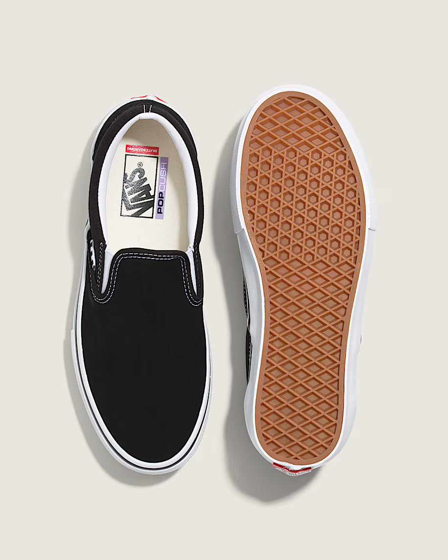 Vans Skate Slip-On (BLACK/WHITE)