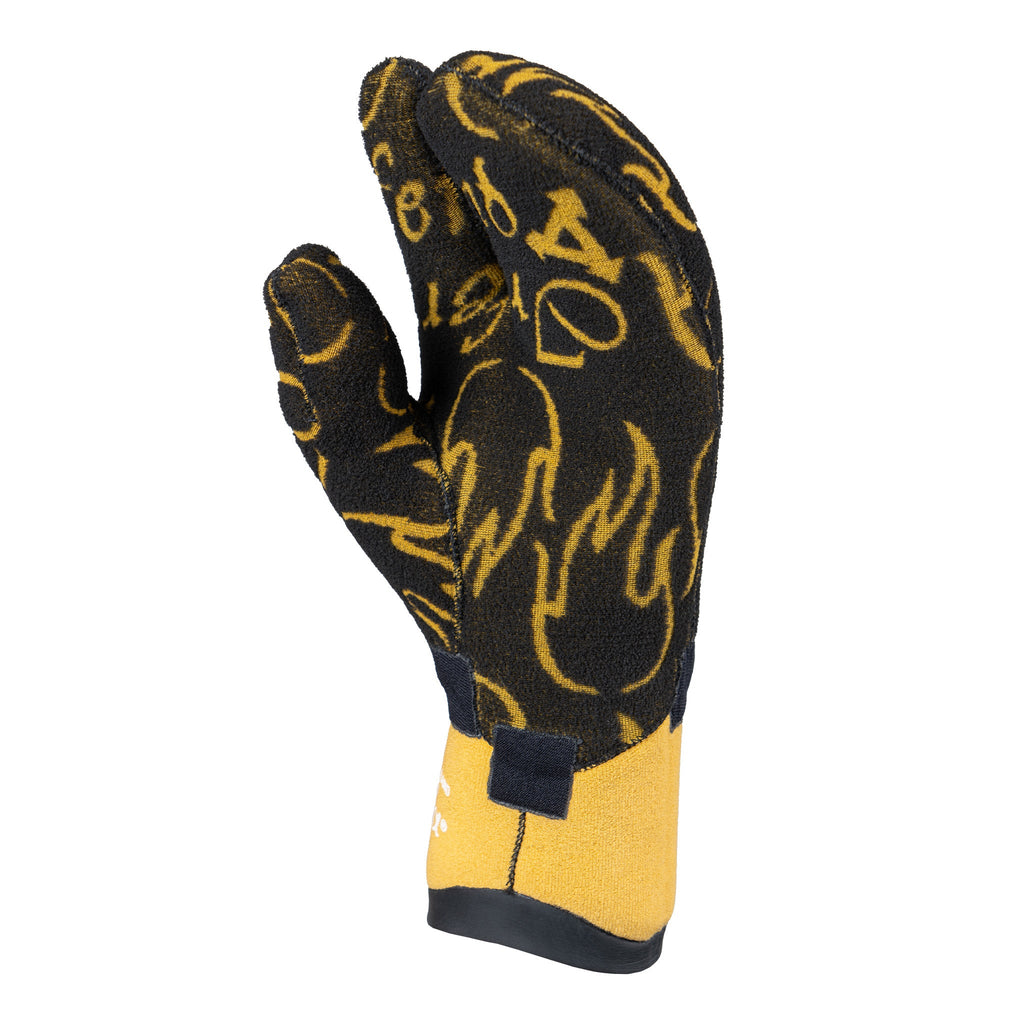 Men's Drylock Texture Skin Three Finger Glove 5mm