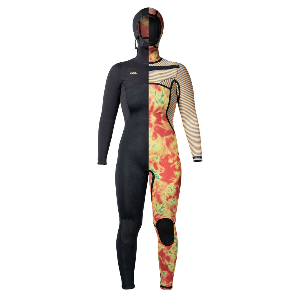 Women's Comp X Hooded Full Wetsuit 4.5/3.5mm